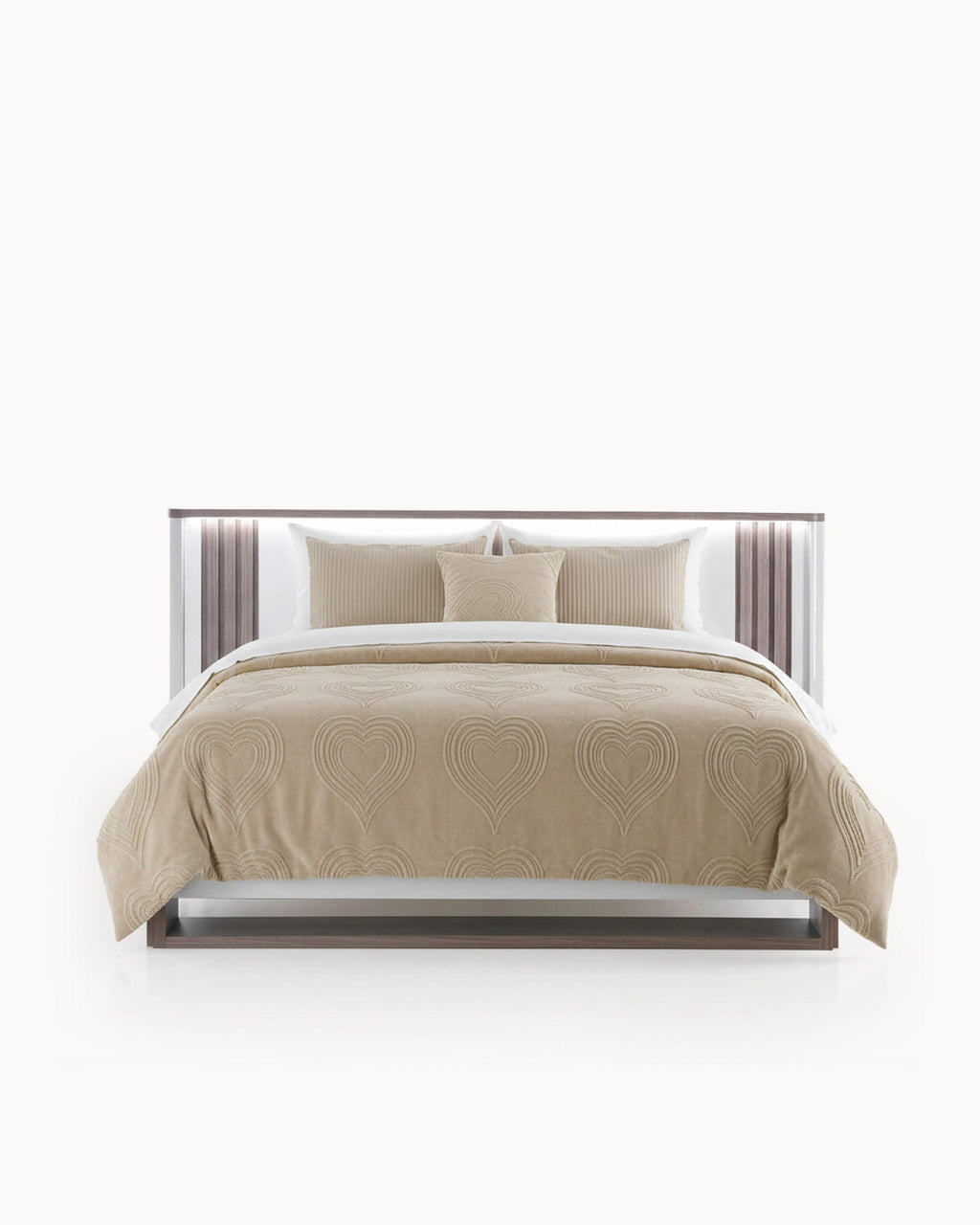 Cama de casal PESARO com LED