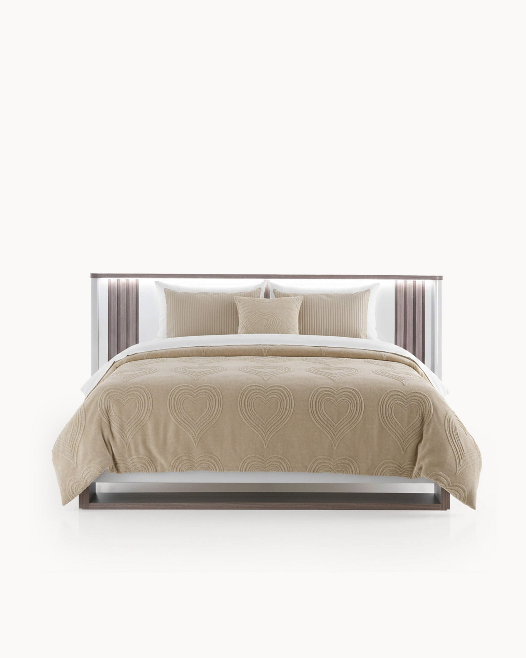 Cama de casal PESARO com LED