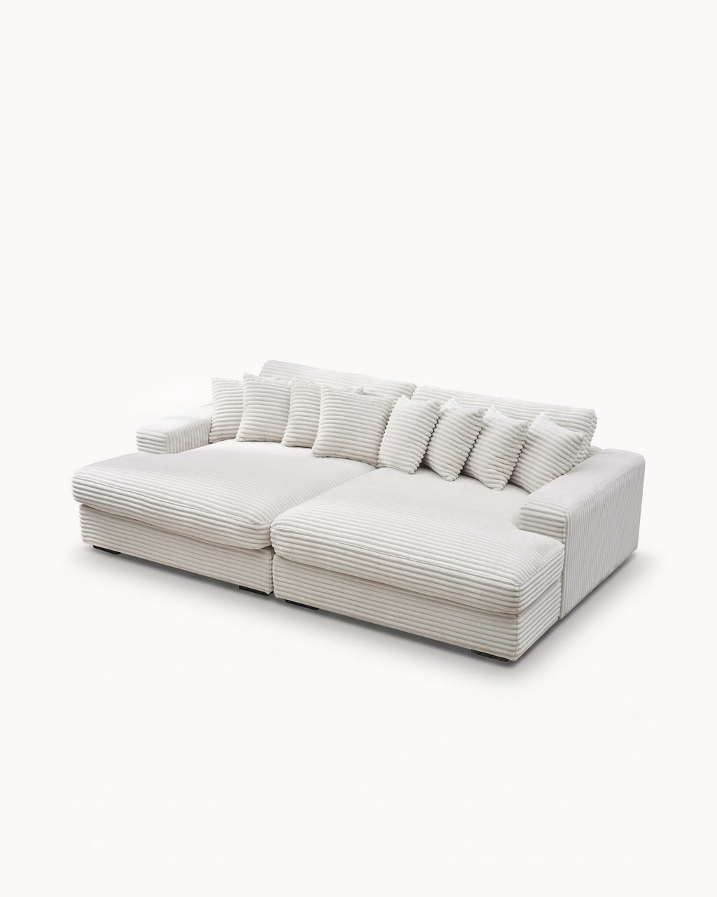 Sofá com dupla chaise longue TAITI