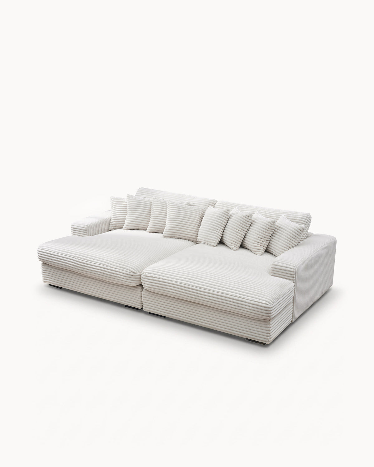 Sofá com dupla chaise longue TAITI