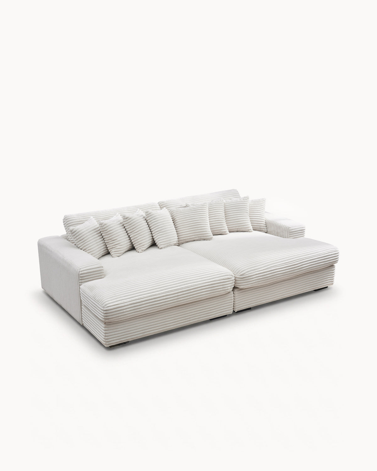 Sofá com dupla chaise longue TAITI