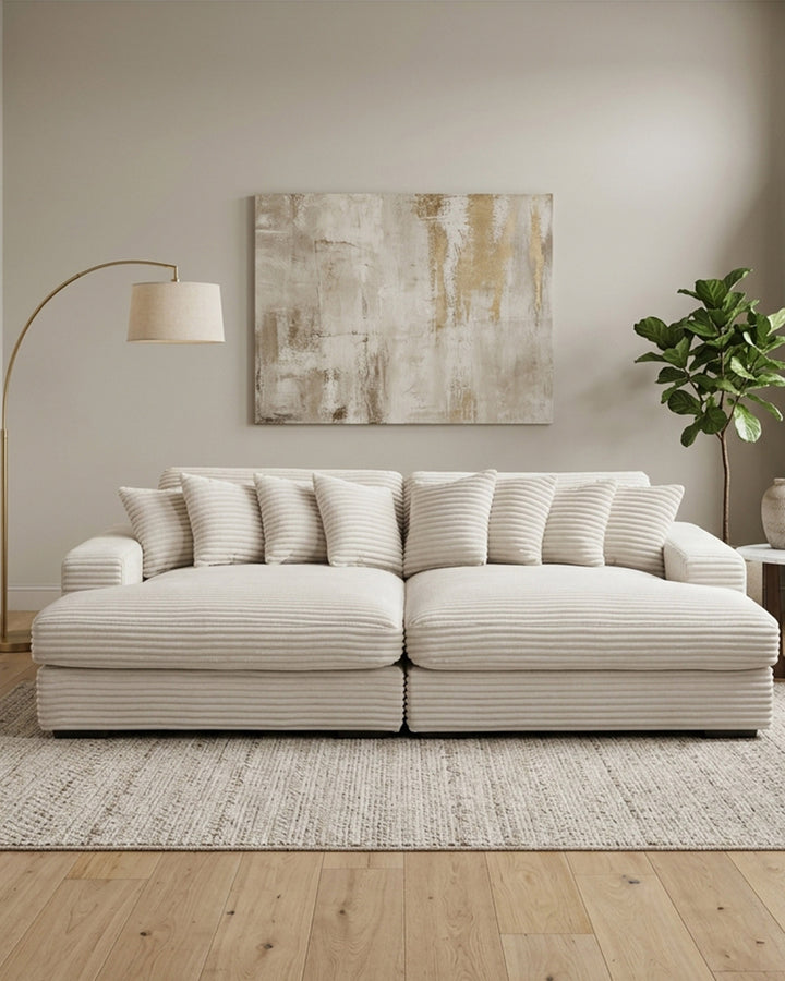 TAITI sofa with double chaise longue