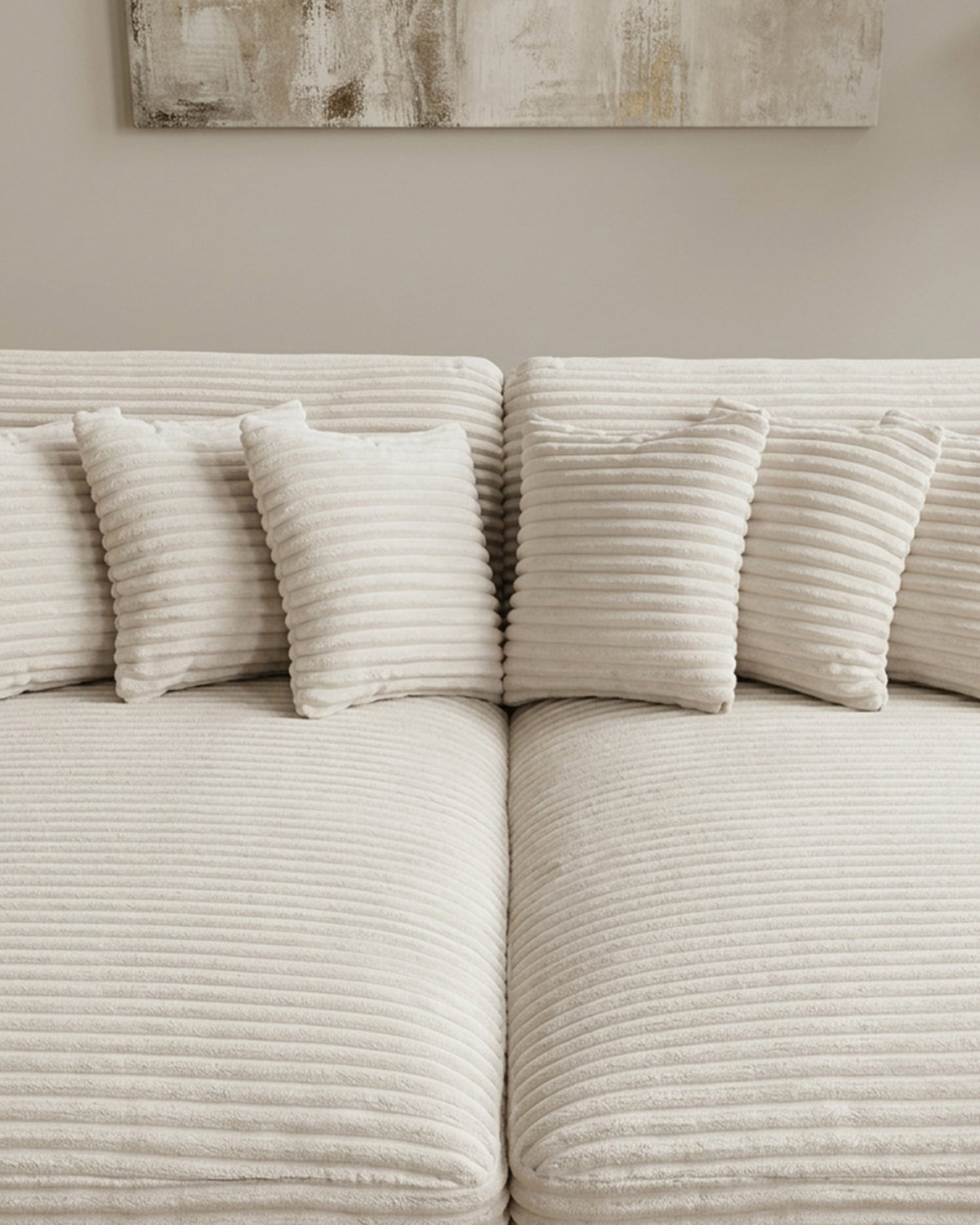 Sofá com dupla chaise longue TAITI