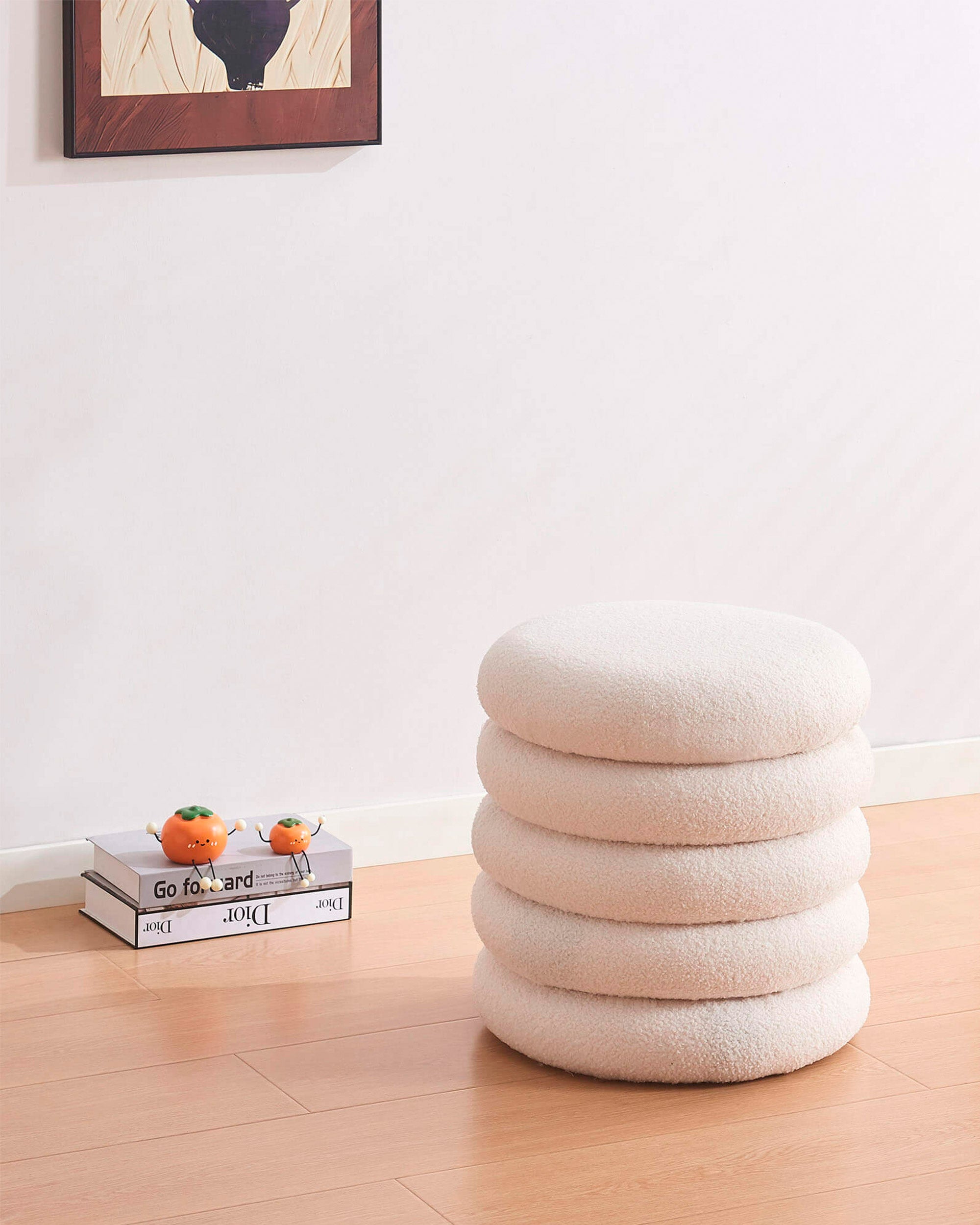SNOW storage ottoman