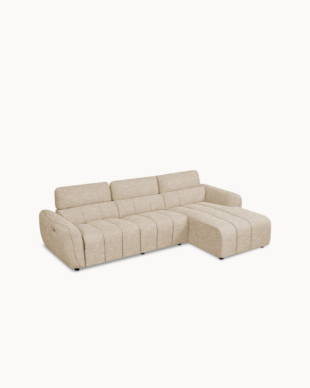 Sofá chaiselongue ASPEN relax eléctrico