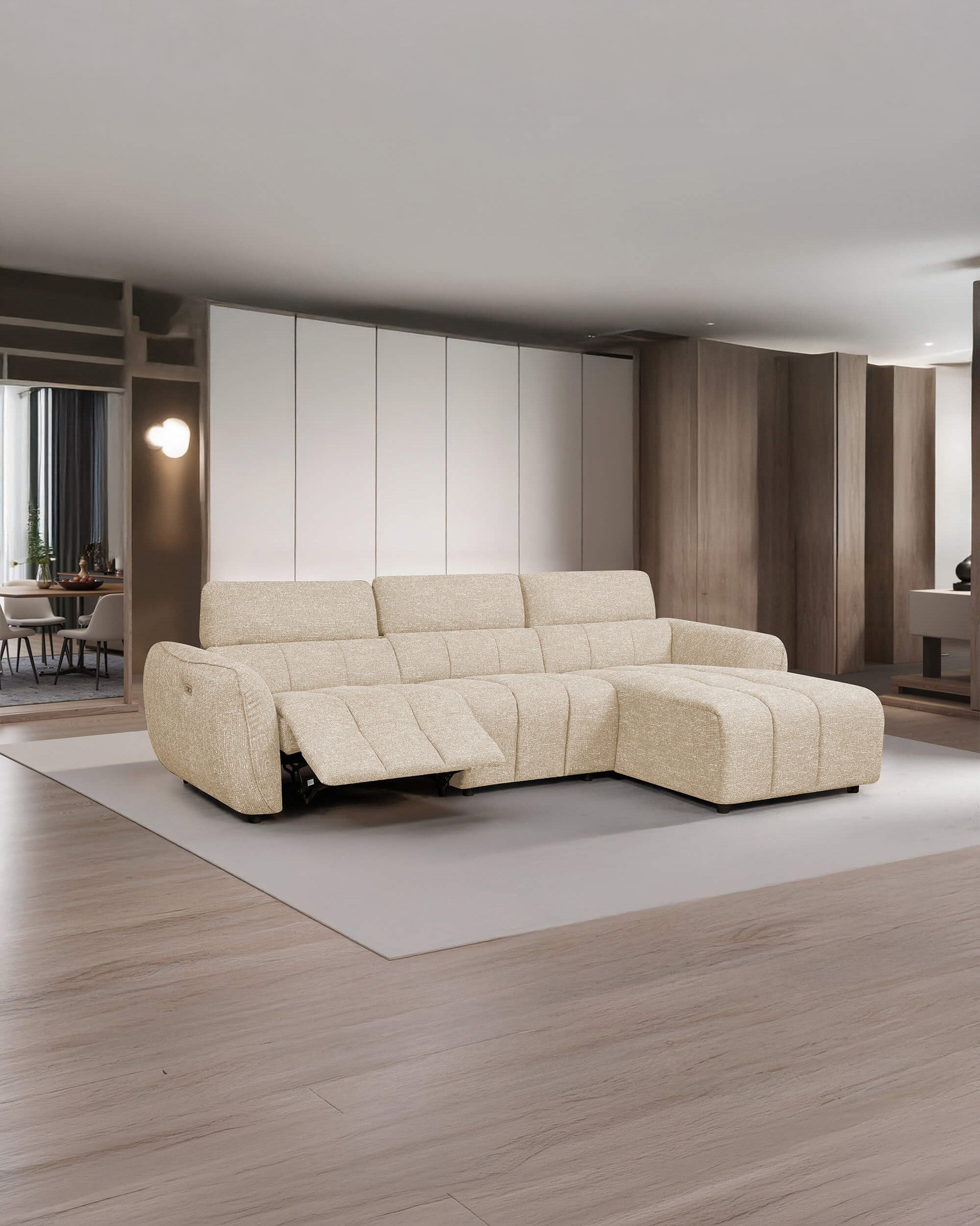 ASPEN electric recliner chaise longue sofa