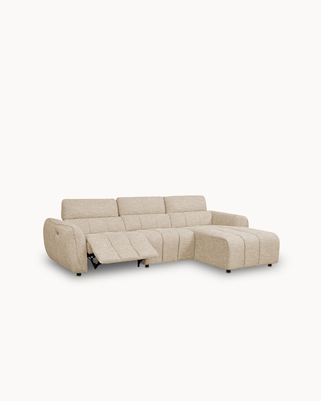 Sofá chaiselongue ASPEN relax eléctrico