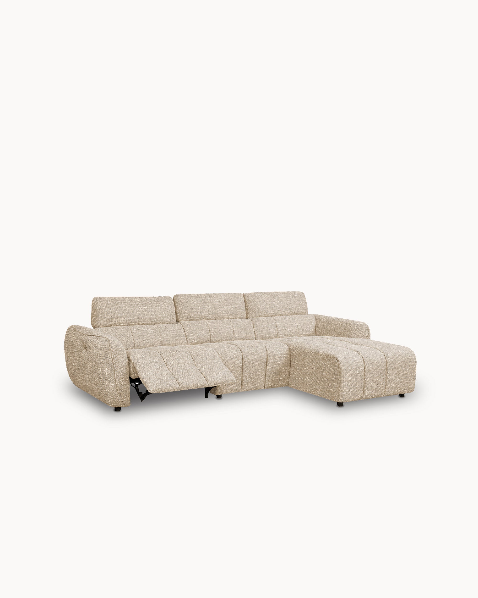 Sofá chaiselongue ASPEN relax eléctrico