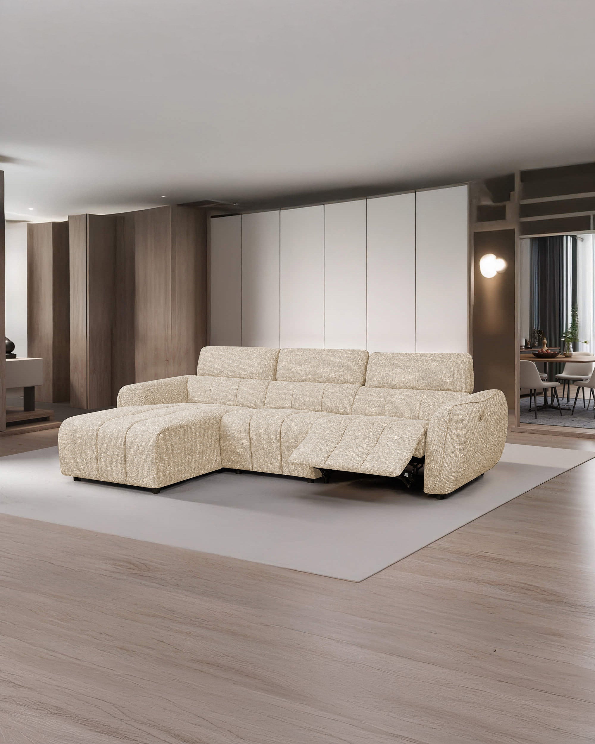 ASPEN electric recliner chaise longue sofa