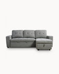 Sofá chaise longue reversível FABIANA III com cama e baú
