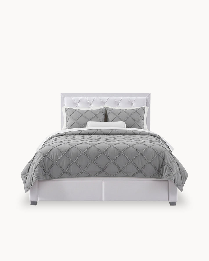 Cama de casal BIA com 4 gavetas