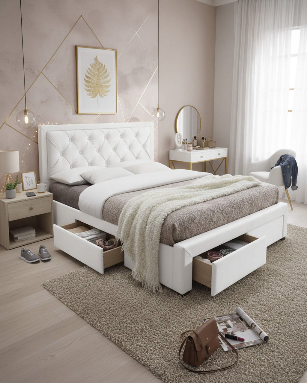 BIA Double Bed Pack + HOMYSLEEP PALACIO COOLER Mattress