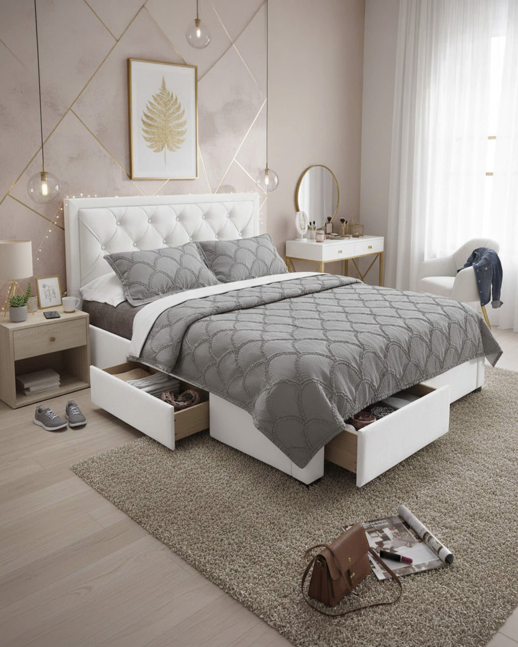 BIA Double Bed Pack + HOMYSLEEP PALACIO COOLER Mattress
