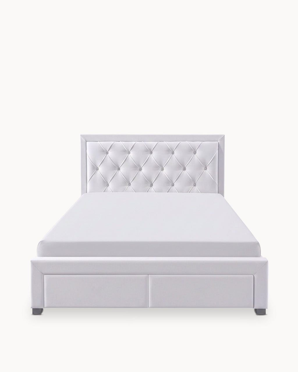 Cama de casal BIA com 4 gavetas