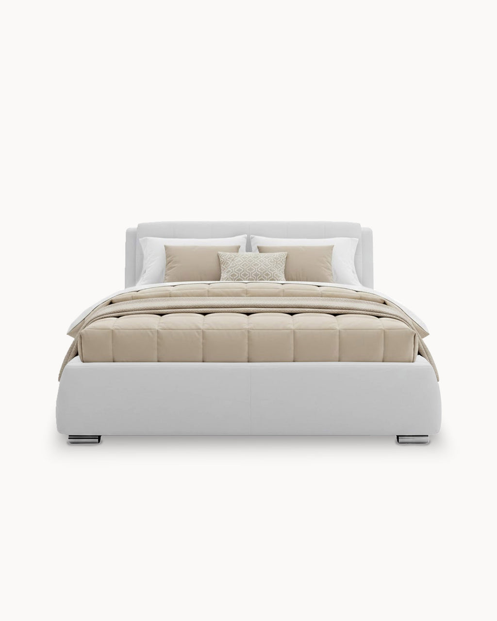 Pack cama de casal ANTONIO + Colchão HOMYSLEEP PALACIO COOLER
