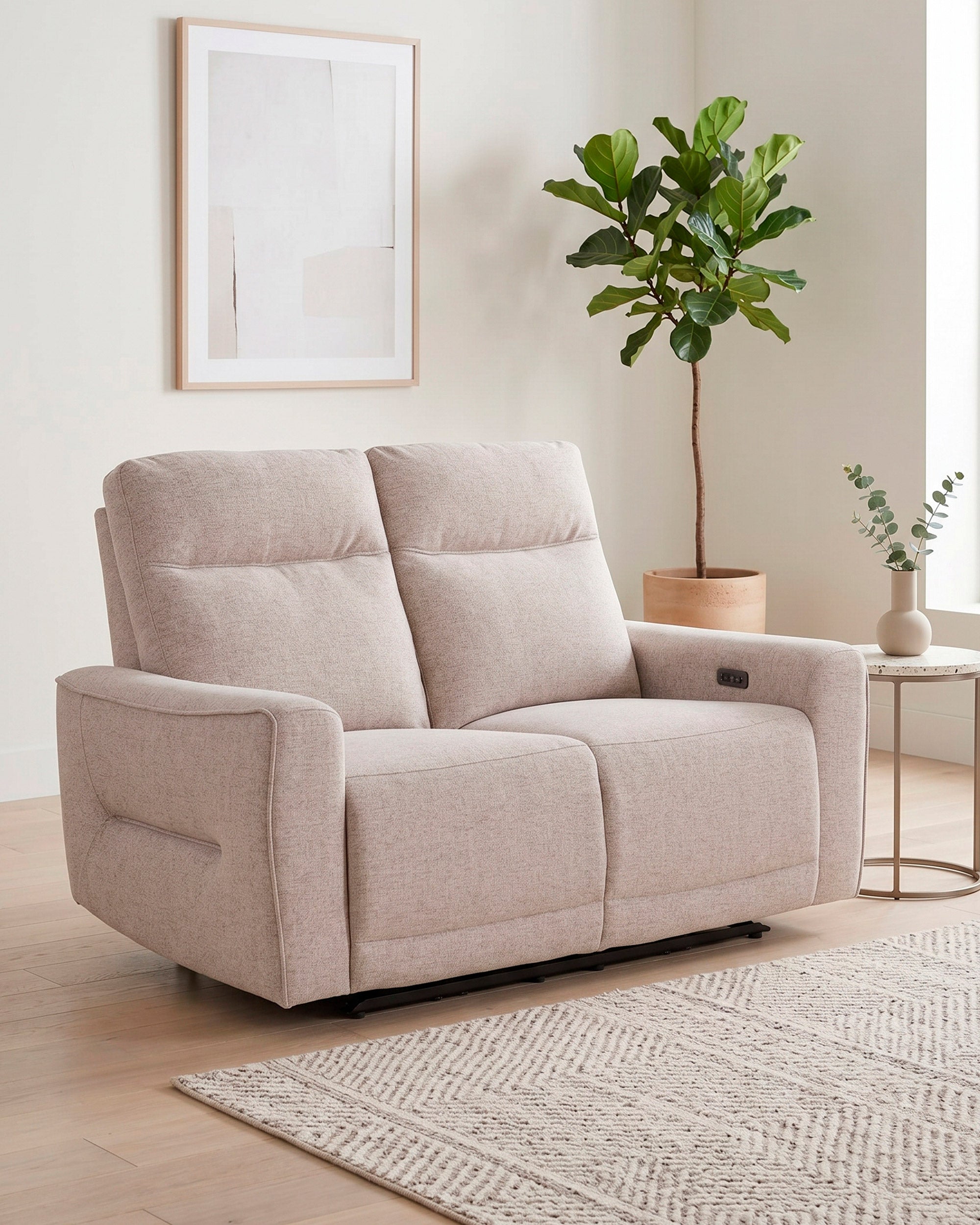 BRITTANY 2-seater electric recliner sofa