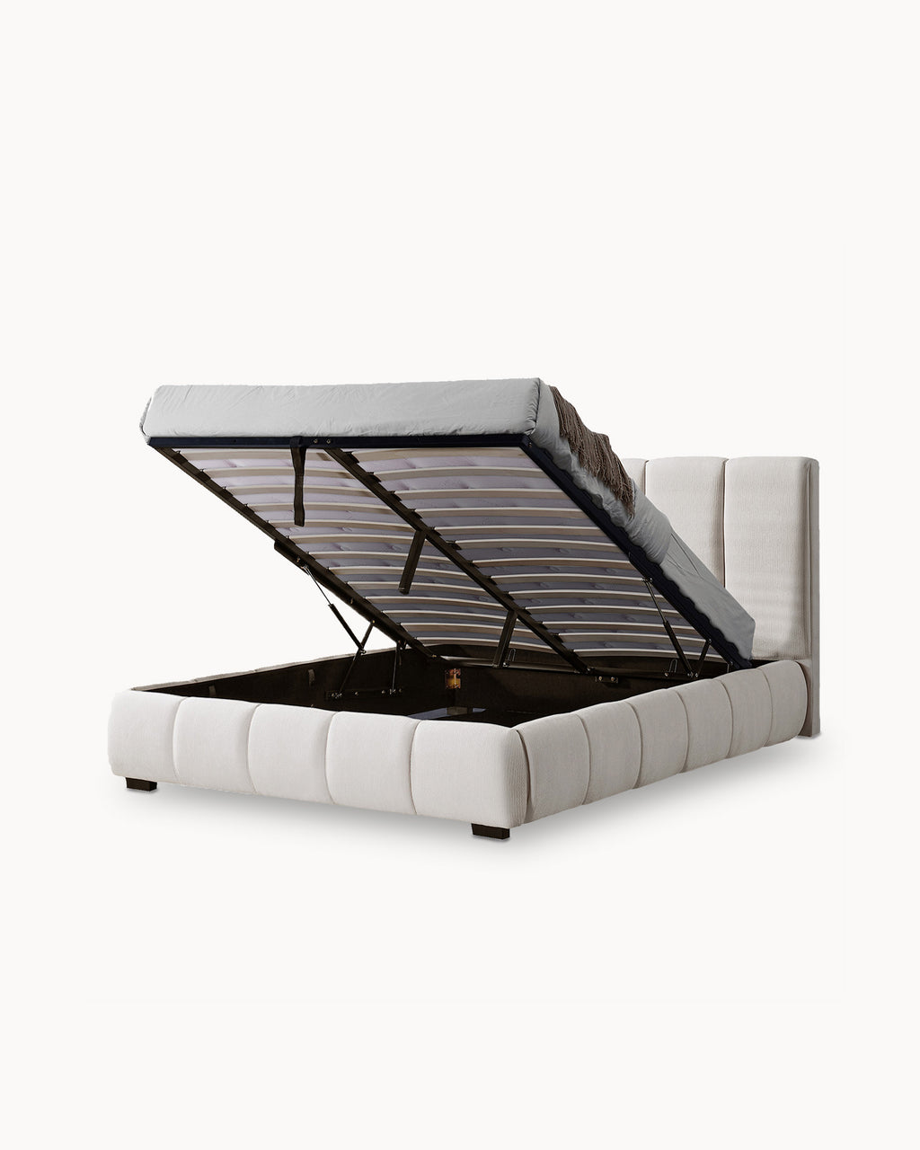ALBERTINI lift-up double bed frame + HOMYSLEEP PALACIO COOLER Mattress