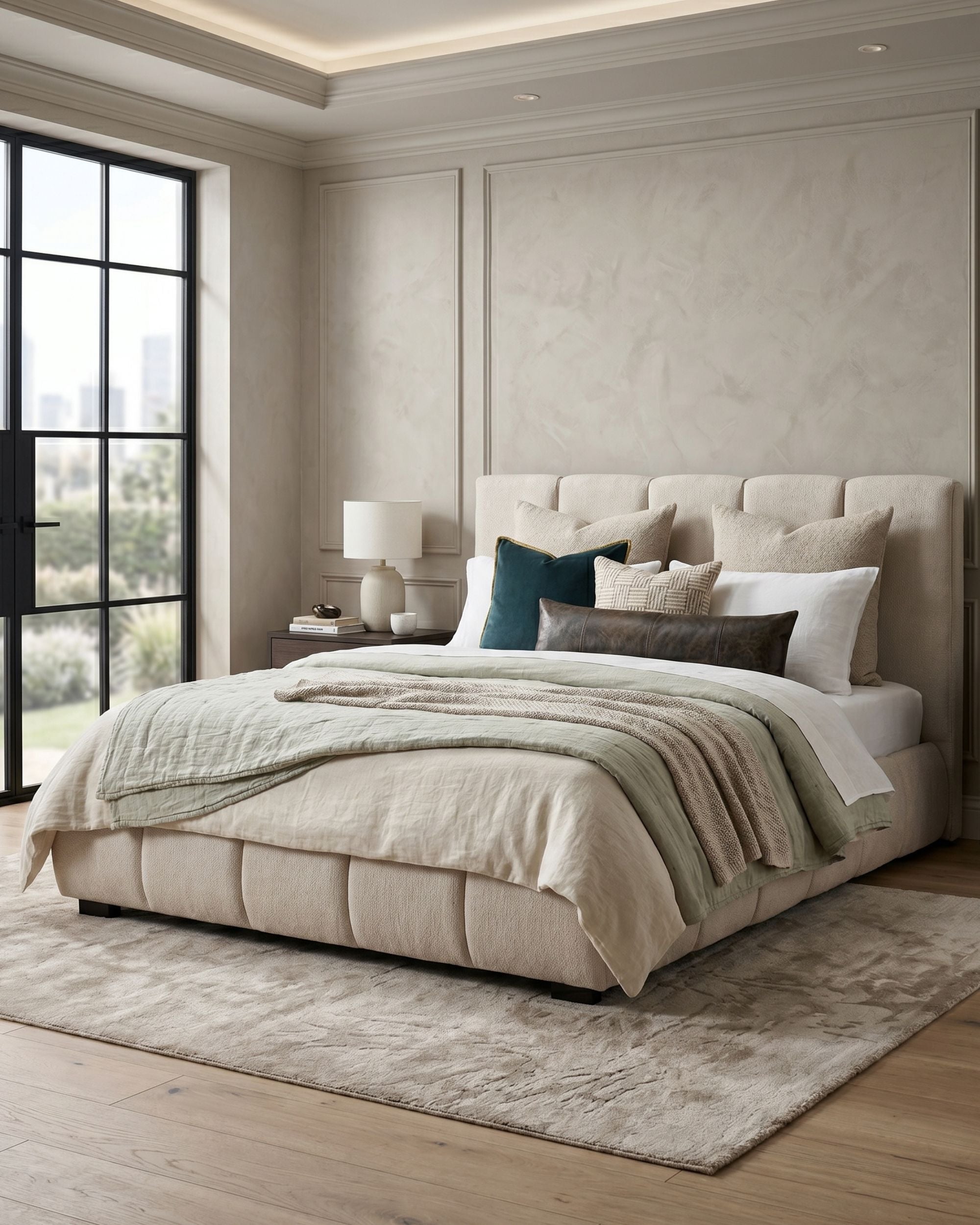 ALBERTINI lift-up double bed frame + HOMYSLEEP PALACIO COOLER Mattress