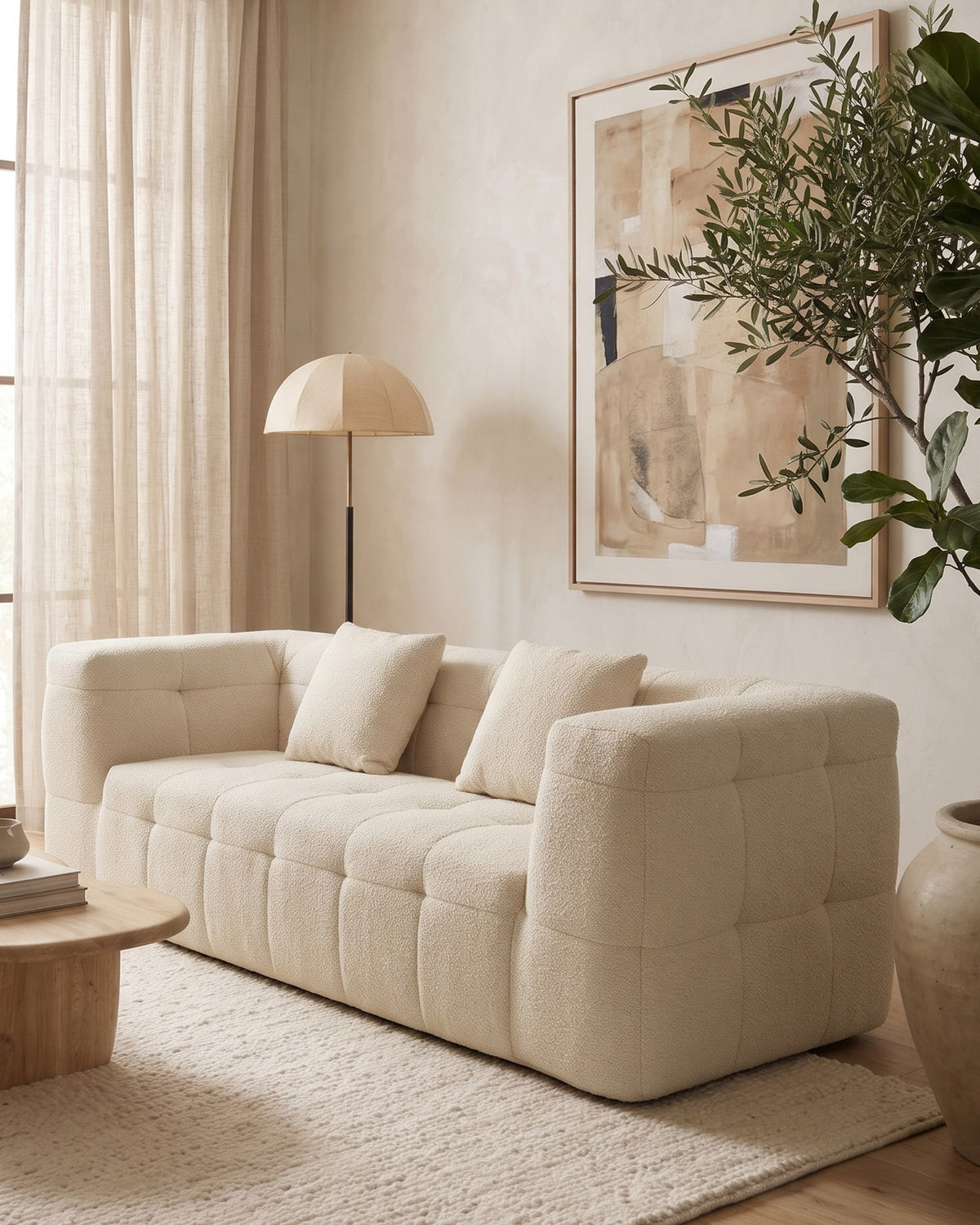 POP UP Sofas! LOHAN 2-seater vacuum-packed sofa