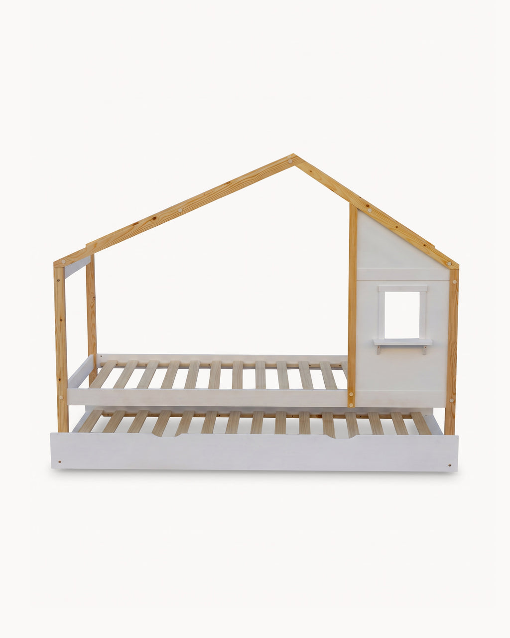 Pack cama infantil MAISON + Colchones HOMYSLEEP SPRING ROLLER y KID ROLLER