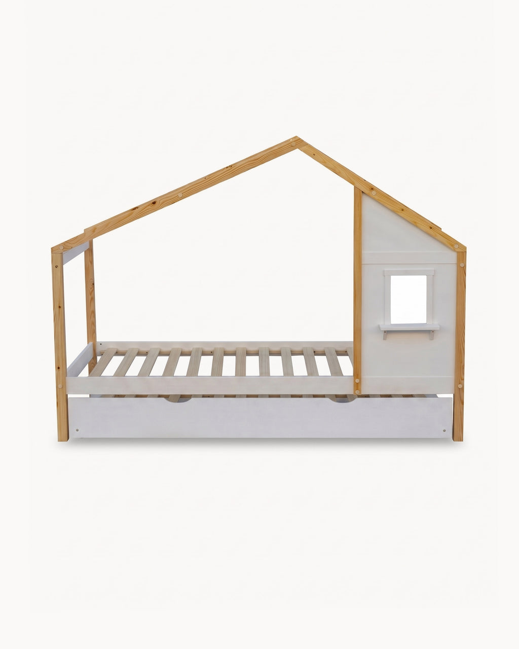 Pack cama infantil MAISON + Colchones HOMYSLEEP SPRING ROLLER y KID ROLLER