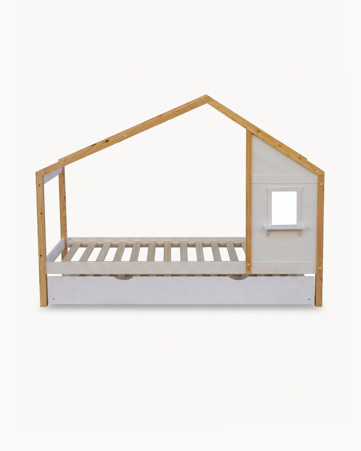 Pack cama infantil MAISON + Colchones HOMYSLEEP SPRING ROLLER y KID ROLLER