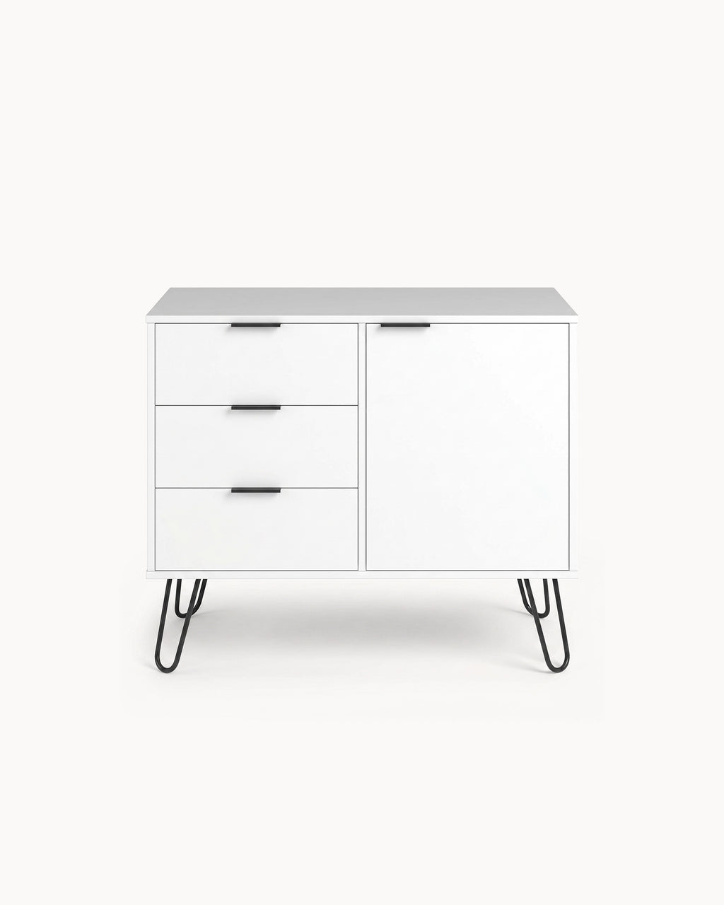 CASSIE entrance cabinet with 1 door and 3 drawers