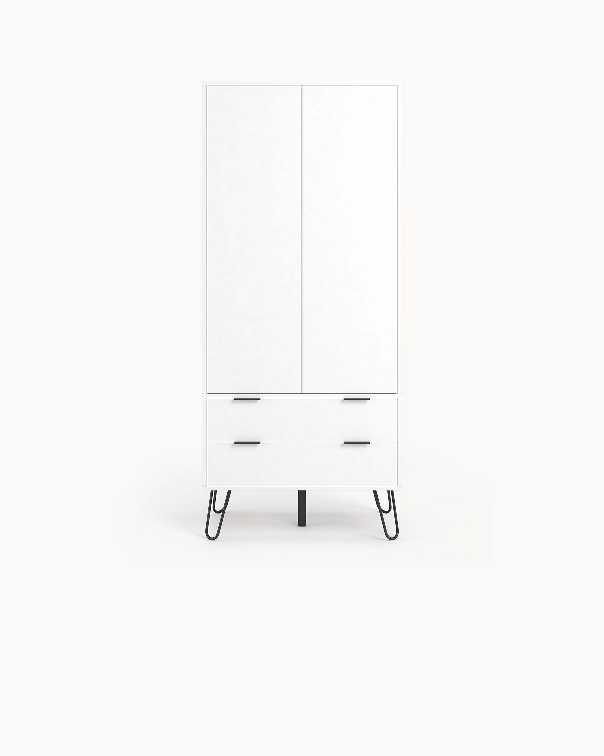 CASSIE 2-Door 2-Drawer Wardrobe
