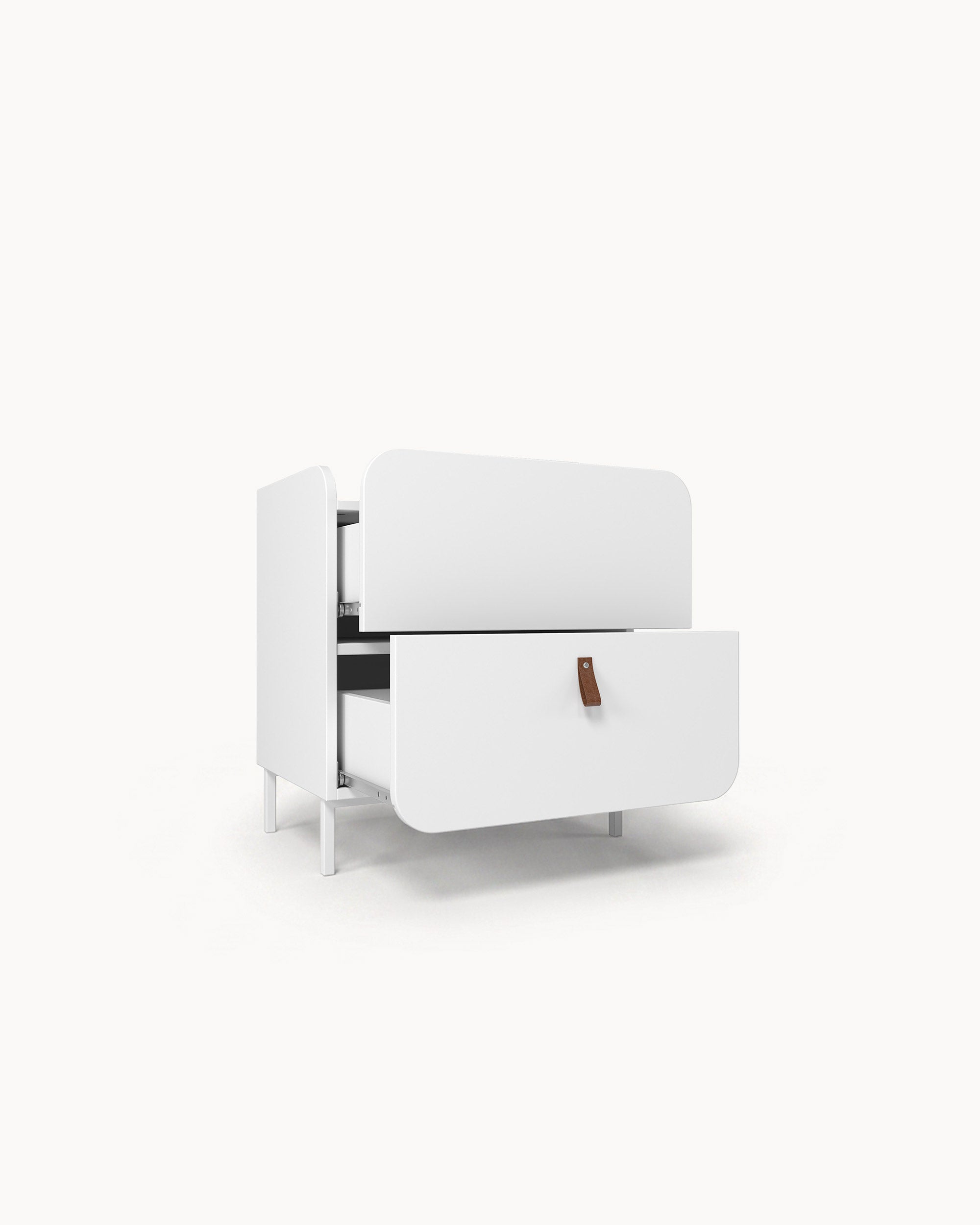 Mesa de cabeceira TORY con 2 cajones