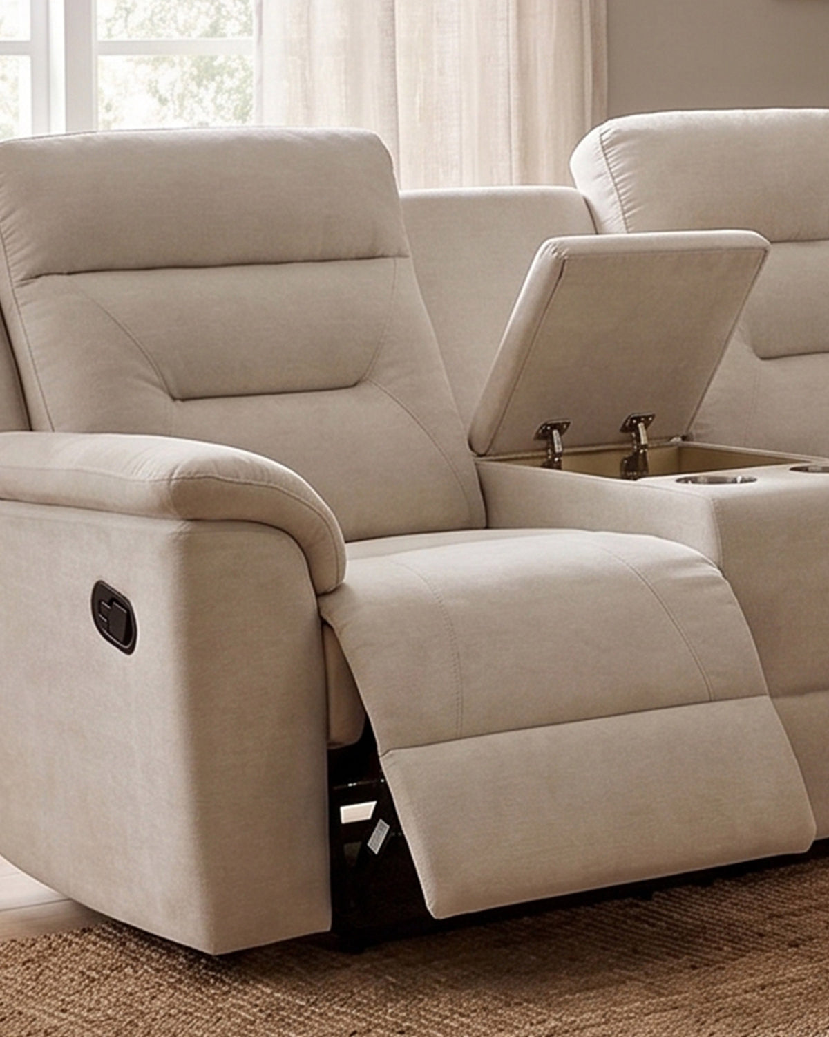 Sofá chaise longue NAMIE relax manual