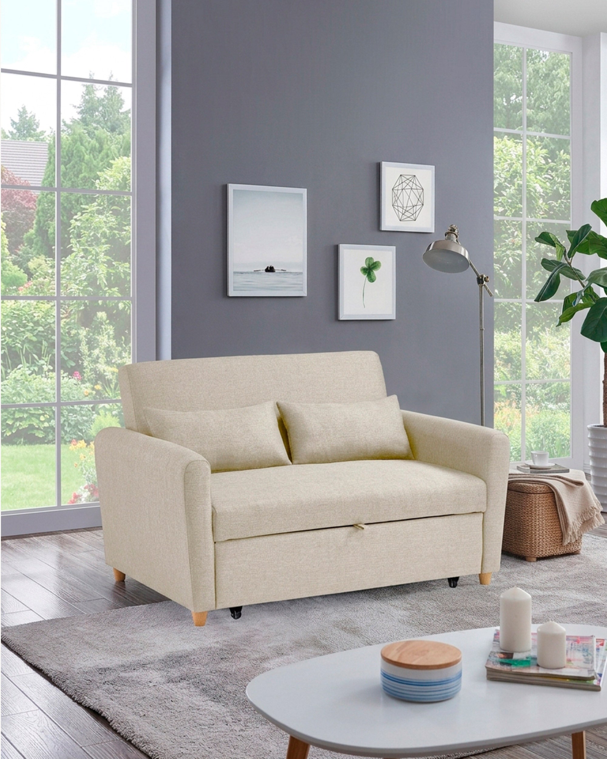 2-seater sofa bed KAM