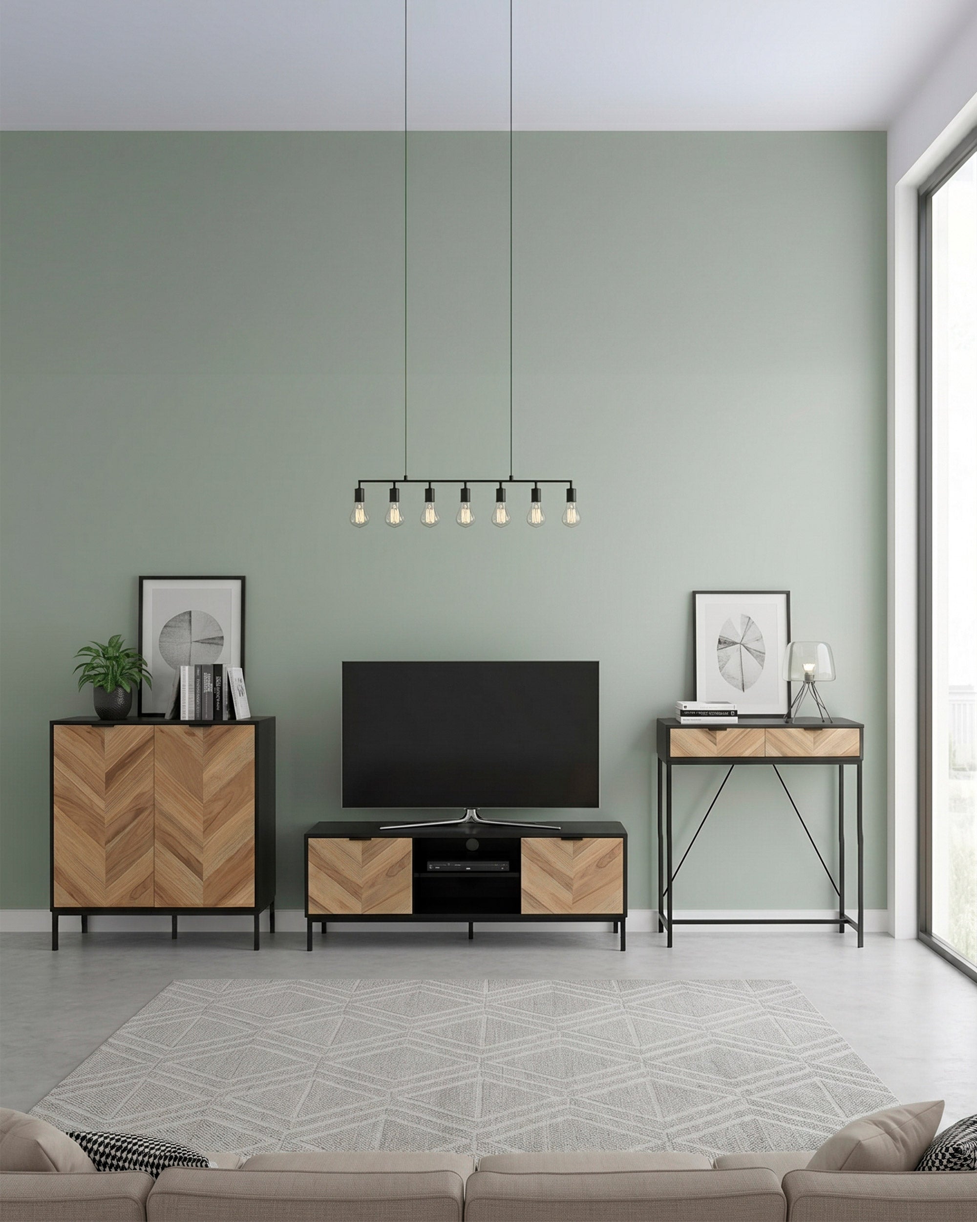 YOLANDA TV unit with 2 doors