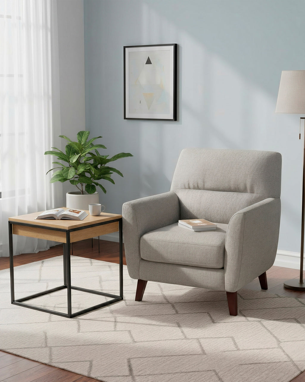 TERESA side table with storage