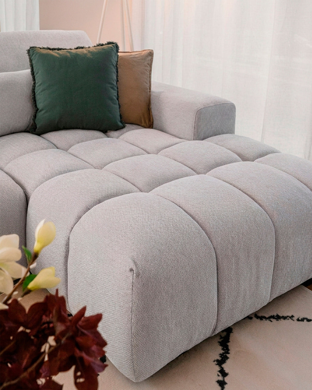 Sofá chaise longue BRISBANE
