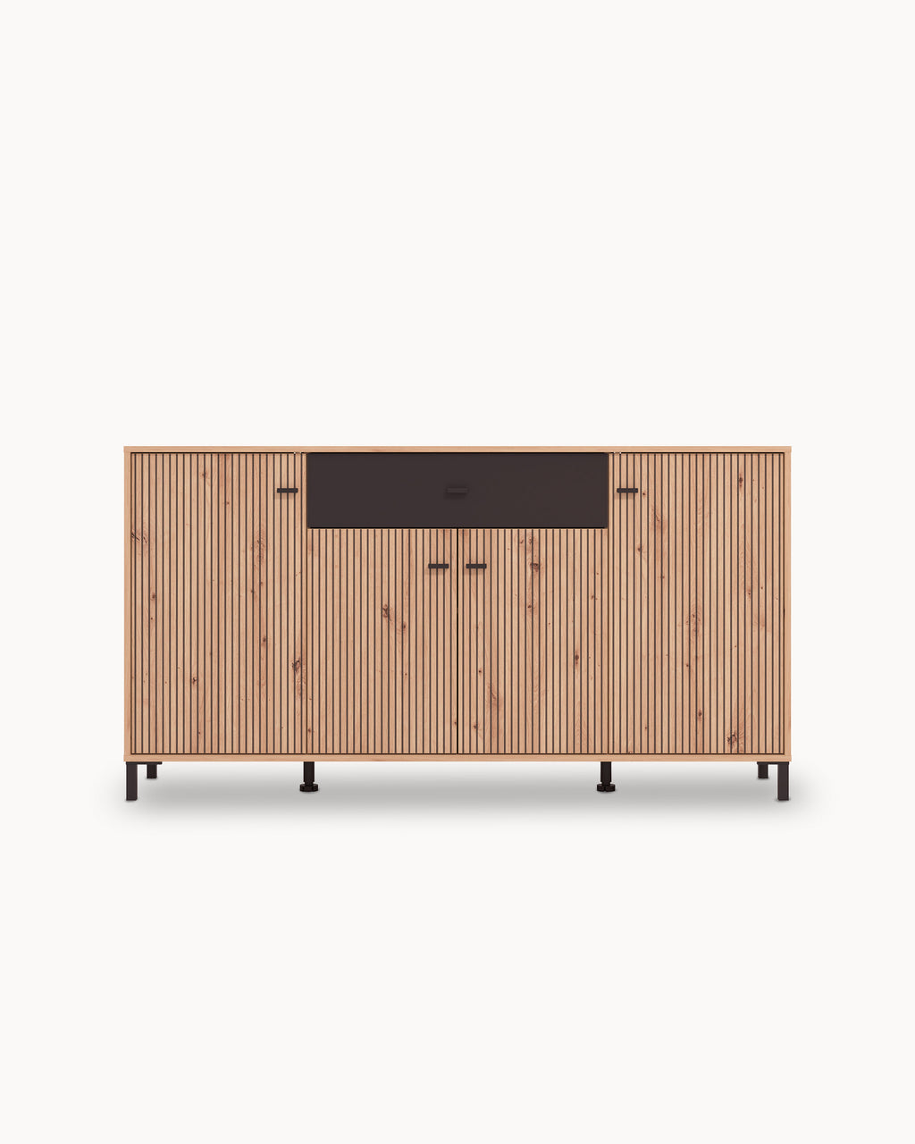 AVIGNON Sideboard with 4 doors and 1 drawer
