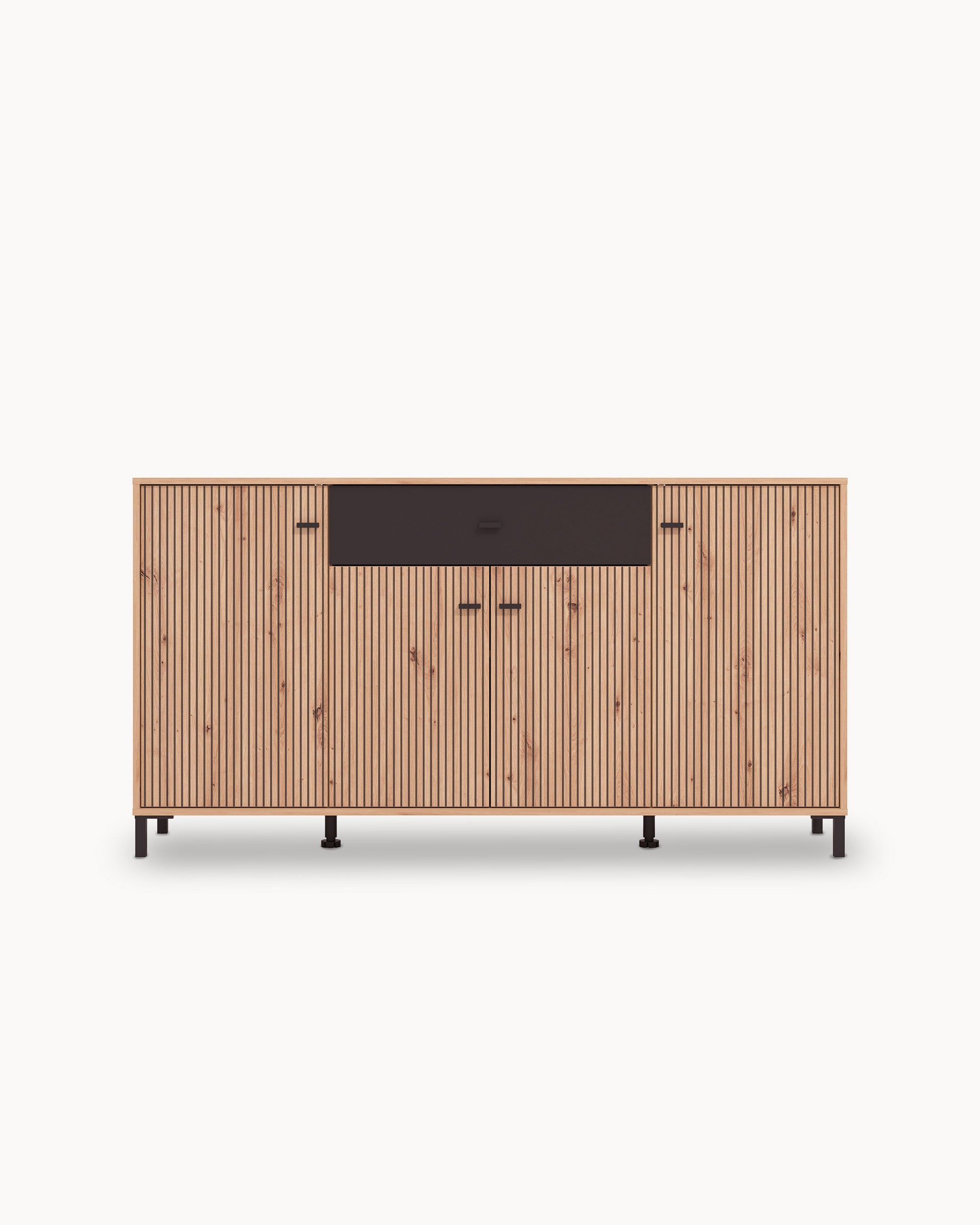 AVIGNON Sideboard with 4 doors and 1 drawer
