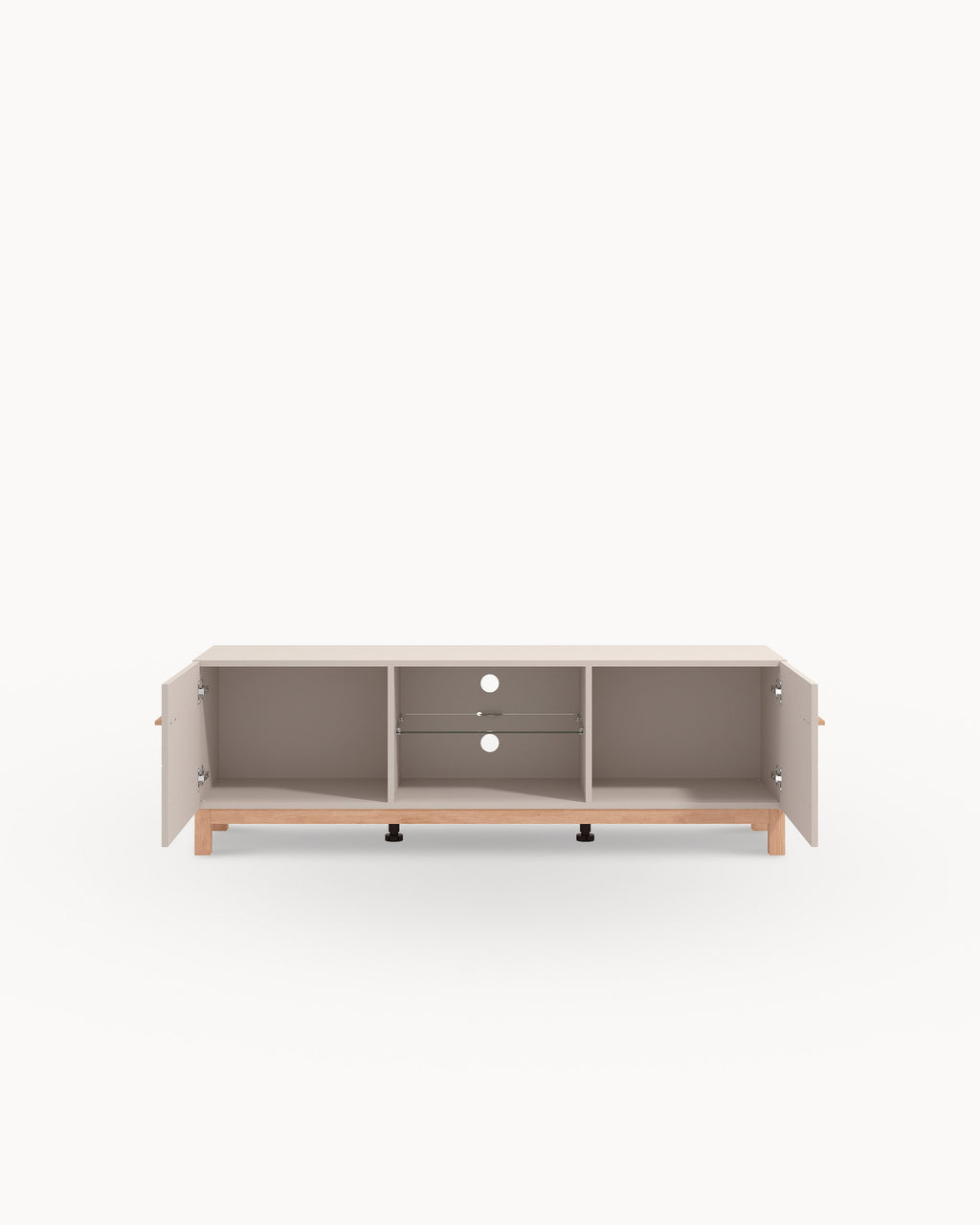 ESSEX TV cabinet with 2 doors