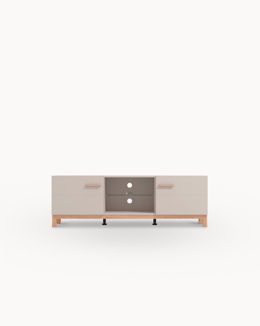 ESSEX TV cabinet with 2 doors