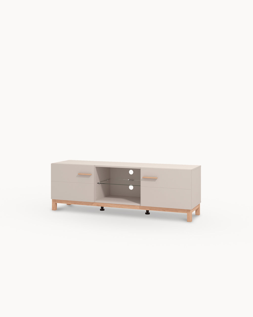 ESSEX TV cabinet with 2 doors