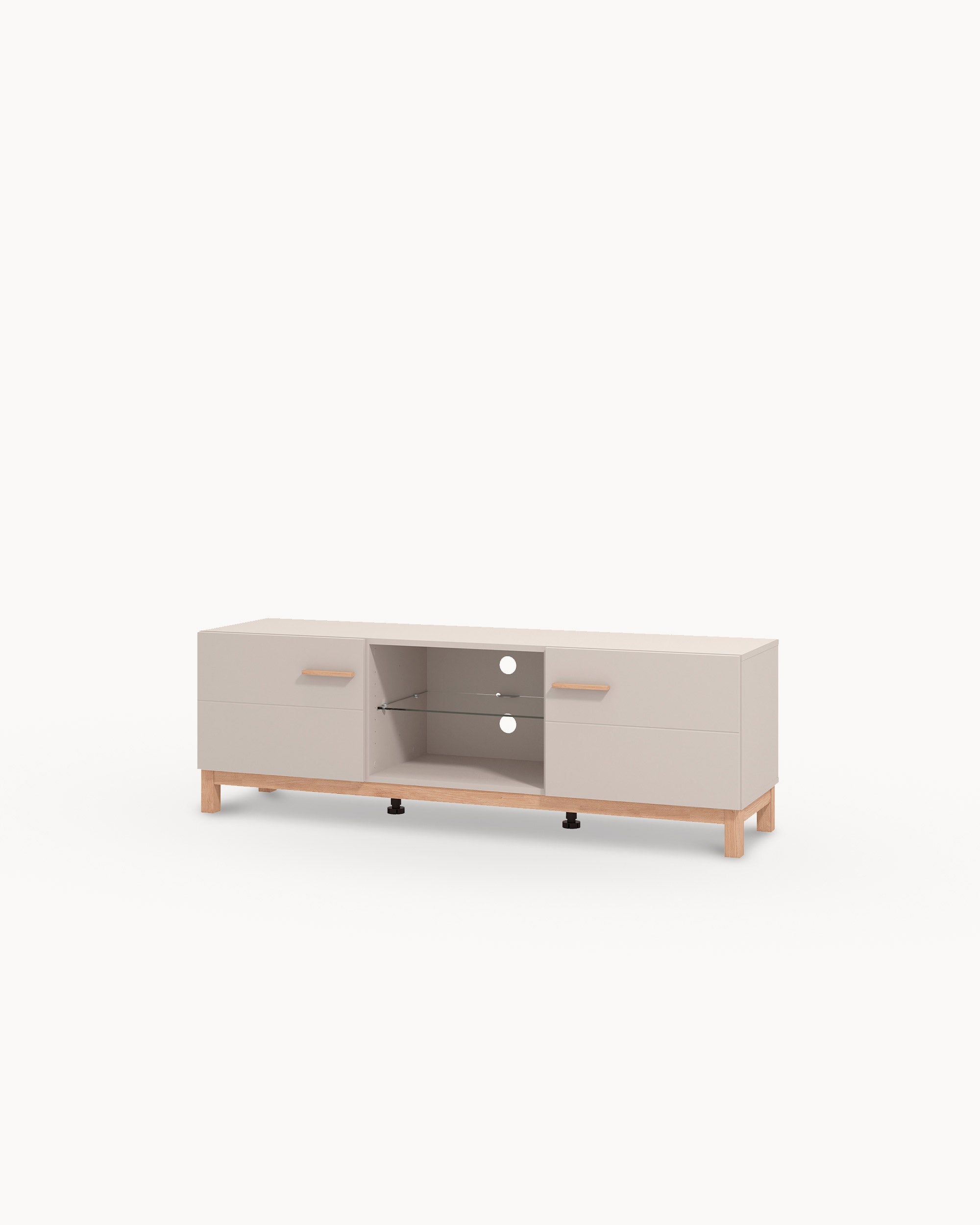 ESSEX TV cabinet with 2 doors