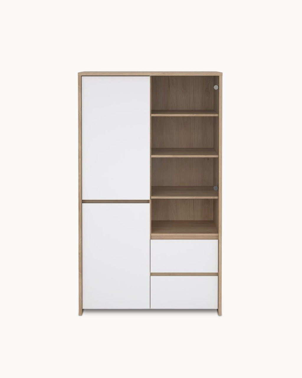 NEXT Display Cabinet with 3 doors and 2 drawers