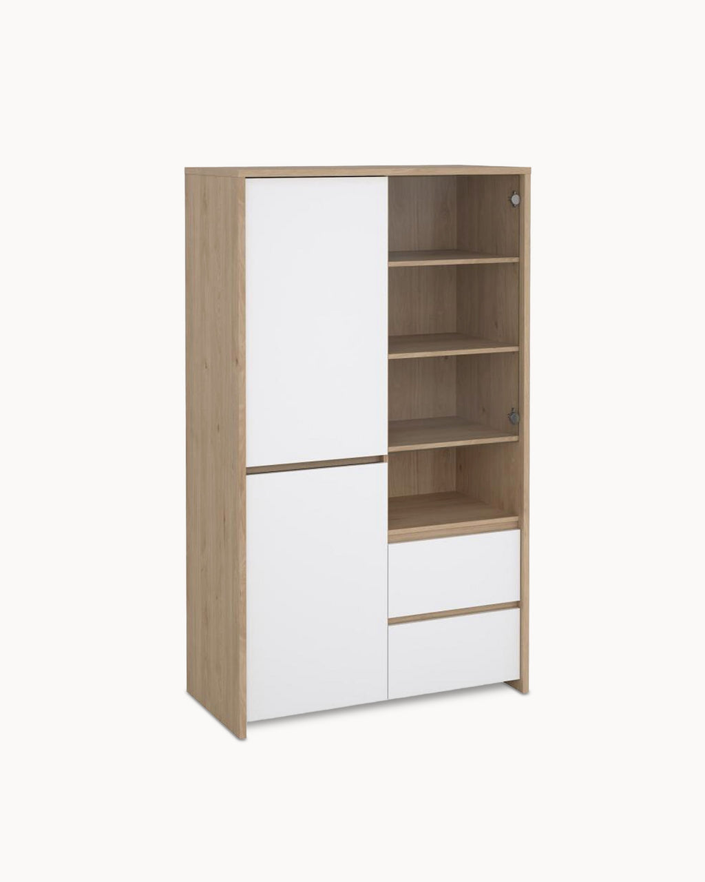 NEXT Display Cabinet with 3 doors and 2 drawers