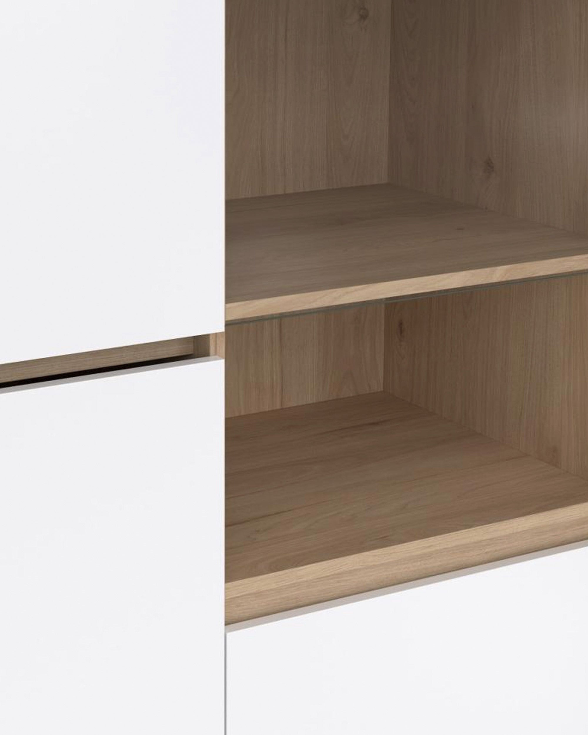 NEXT Display Cabinet with 3 doors and 2 drawers