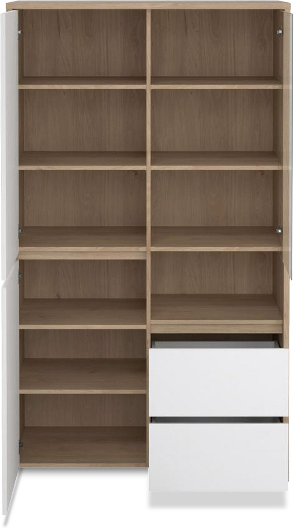 NEXT Display Cabinet with 3 doors and 2 drawers