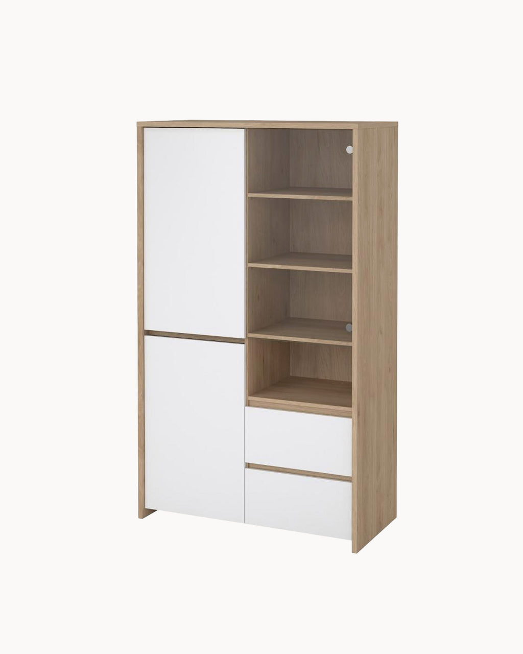 NEXT Display Cabinet with 3 doors and 2 drawers