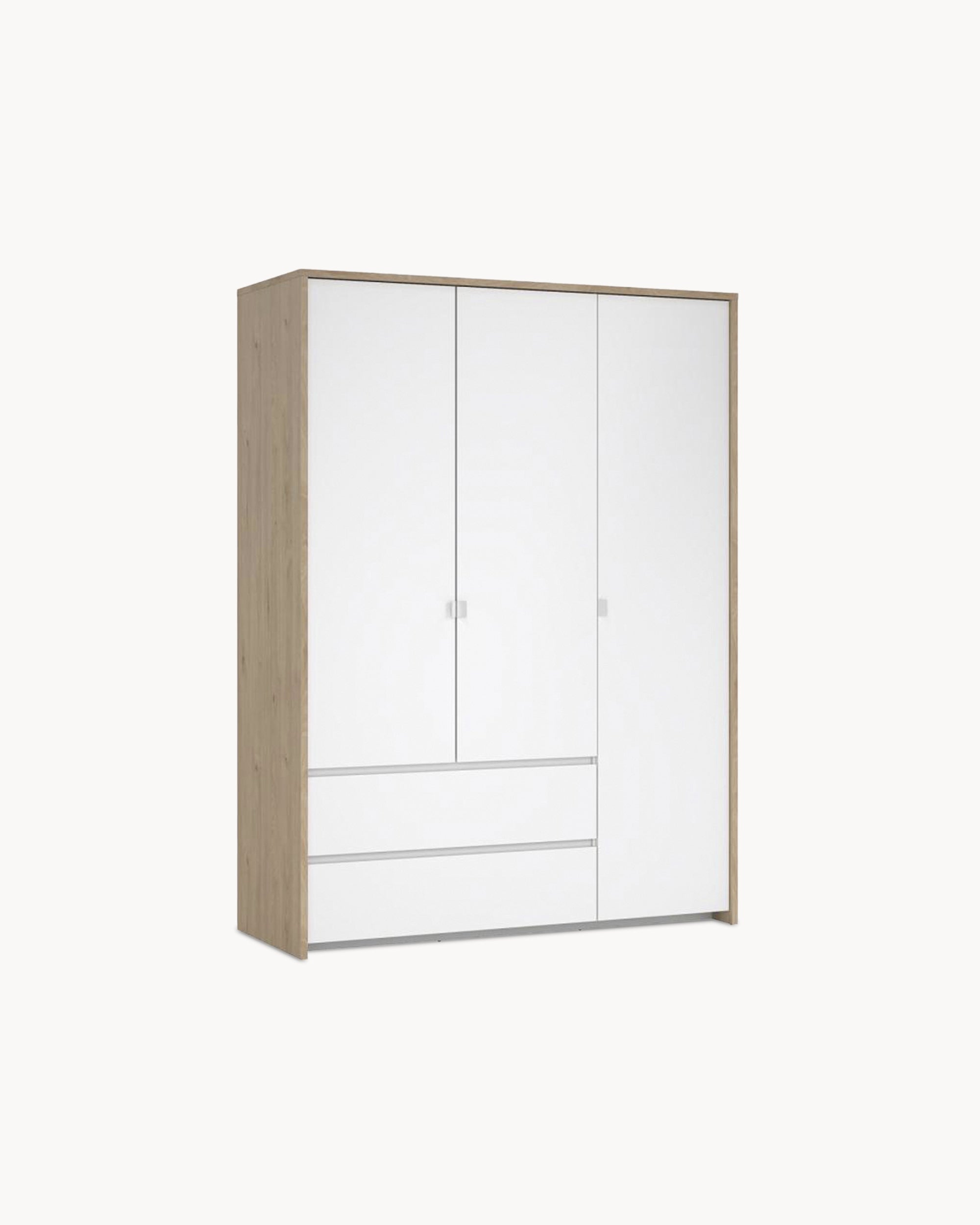 Roupeiro NEXT com 3 portas e 2 gavetas