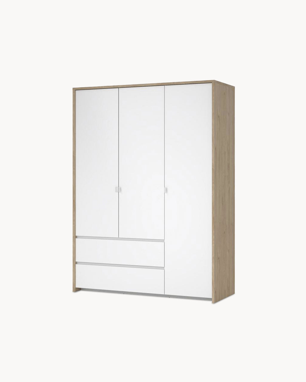 Roupeiro NEXT com 3 portas e 2 gavetas