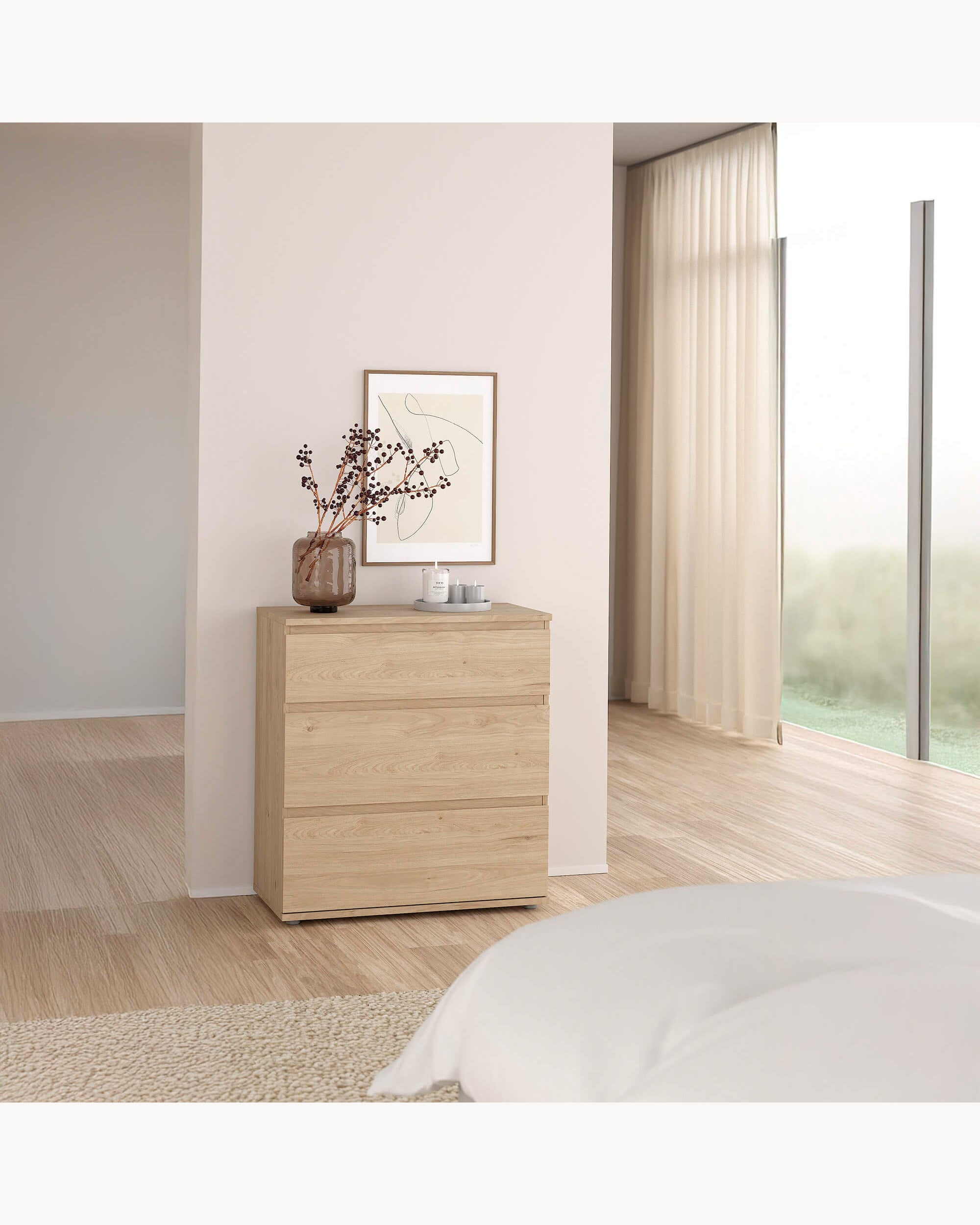 NEW MATRIX II chest of drawers with 3 drawers