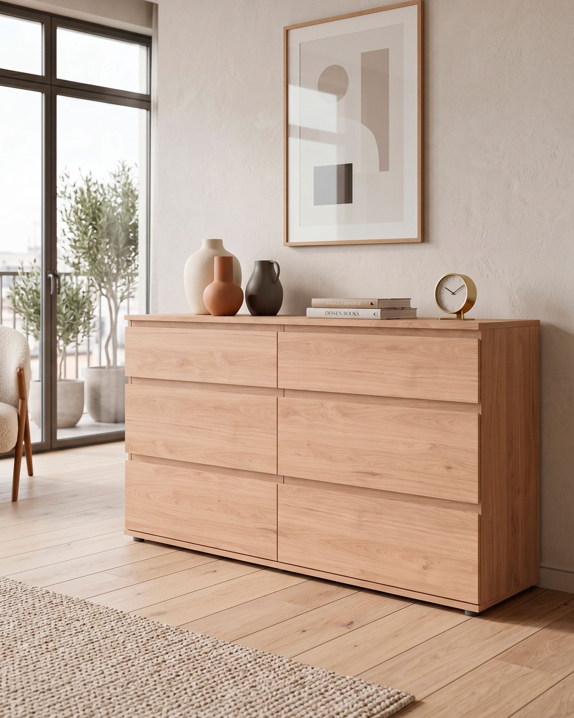 NEW MATRIX II chest of drawers with 6 drawers