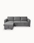 Sofá chaise longue MANHATTAN com cama e baú